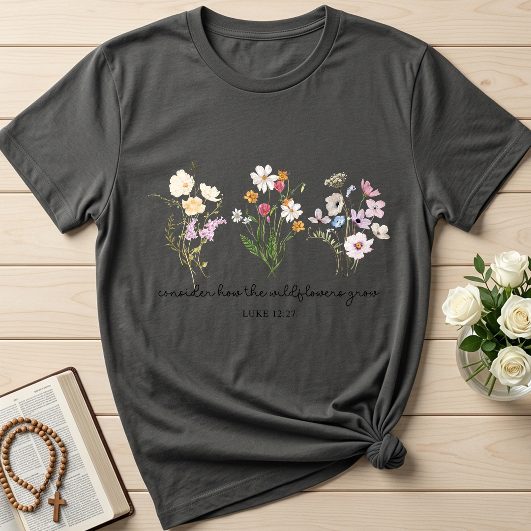 Consider How The Wildflowers Grow Luke 12.27 08