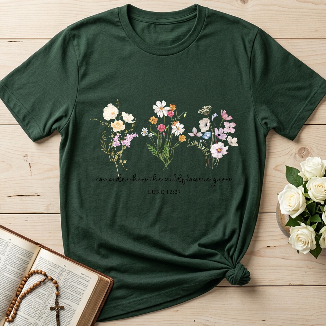 Consider How The Wildflowers Grow Luke 12.27 08