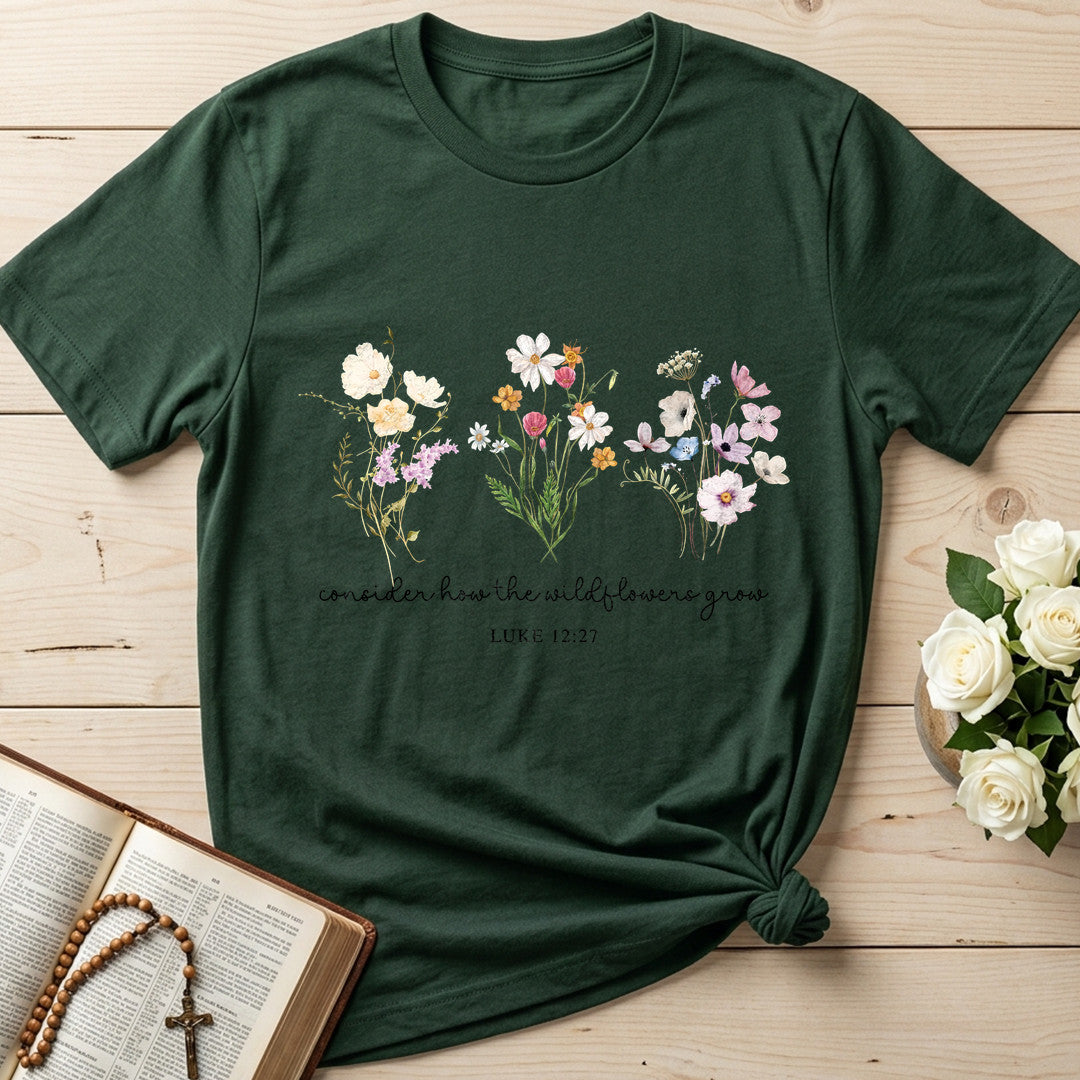 Consider How The Wildflowers Grow Luke 12.27 08