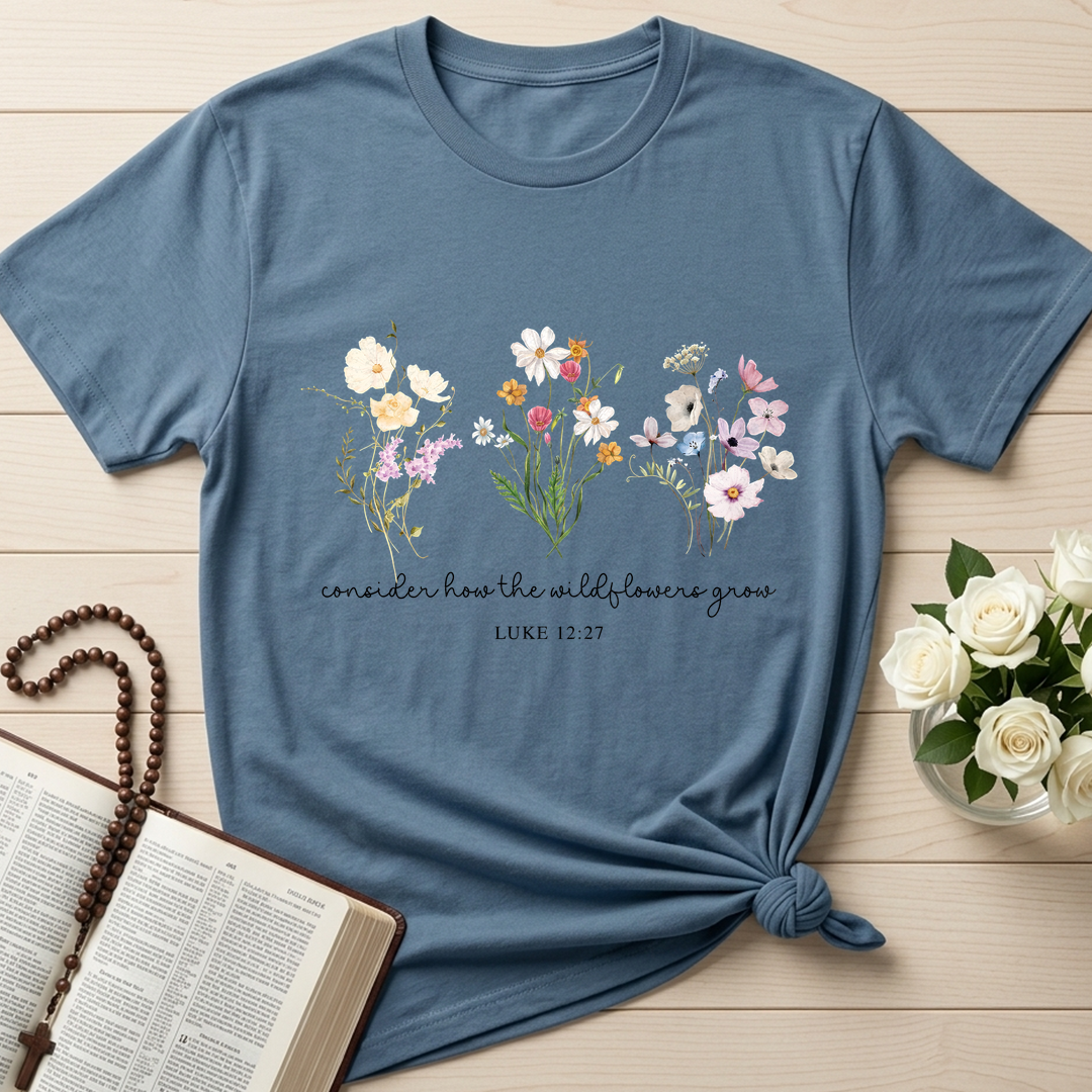 Consider How The Wildflowers Grow Luke 12.27 08