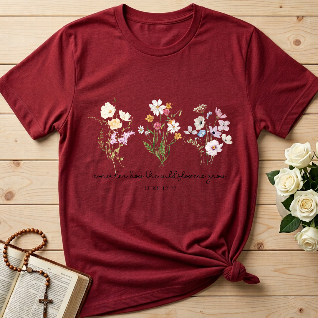 Consider How The Wildflowers Grow Luke 12.27 08