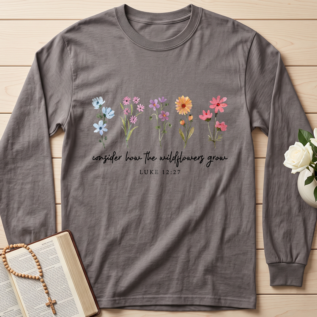 Consider How The Wildflowers Grow Luke 12.27 09