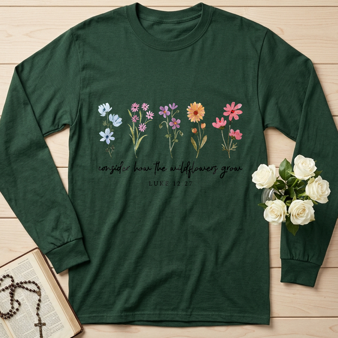 Consider How The Wildflowers Grow Luke 12.27 09