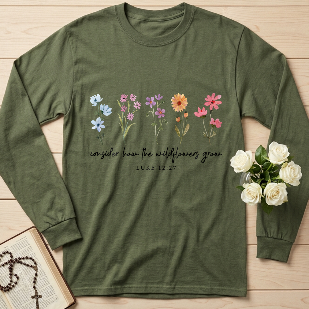 Consider How The Wildflowers Grow Luke 12.27 09
