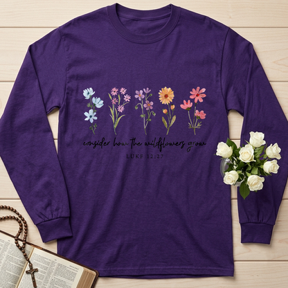 Consider How The Wildflowers Grow Luke 12.27 09