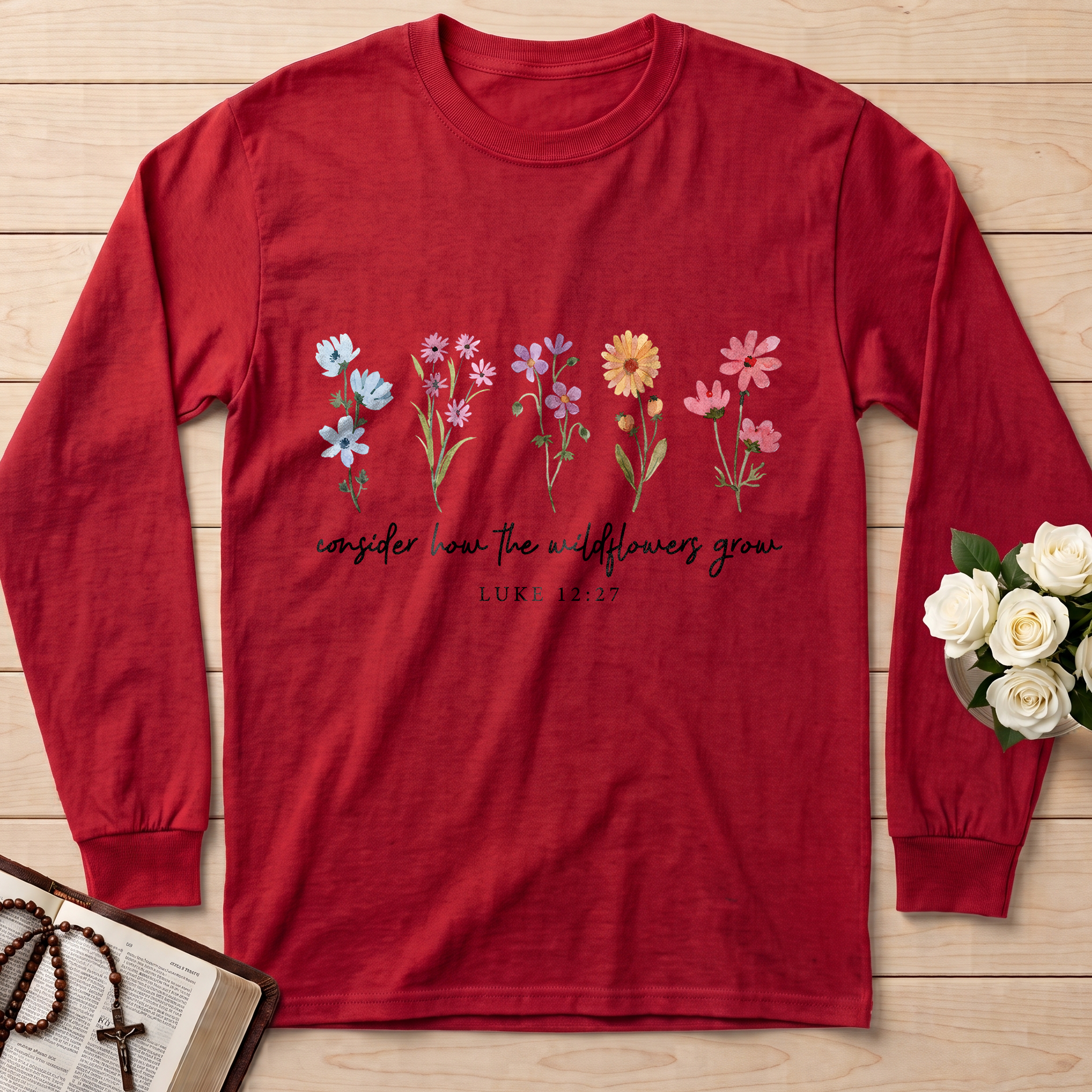 Consider How The Wildflowers Grow Luke 12.27 09