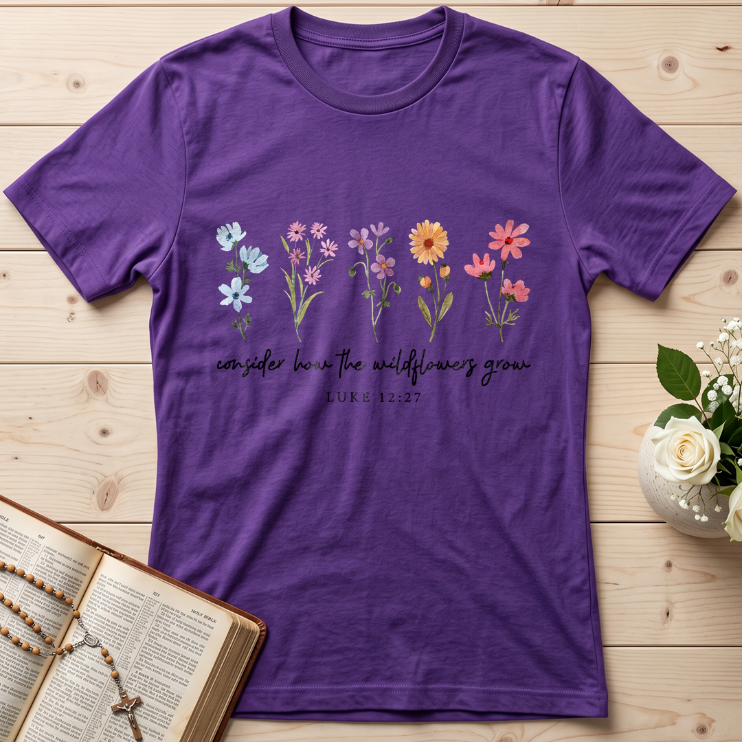 Consider How The Wildflowers Grow Luke 12.27 09