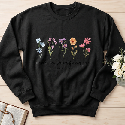 Consider How The Wildflowers Grow Luke 12.27 09