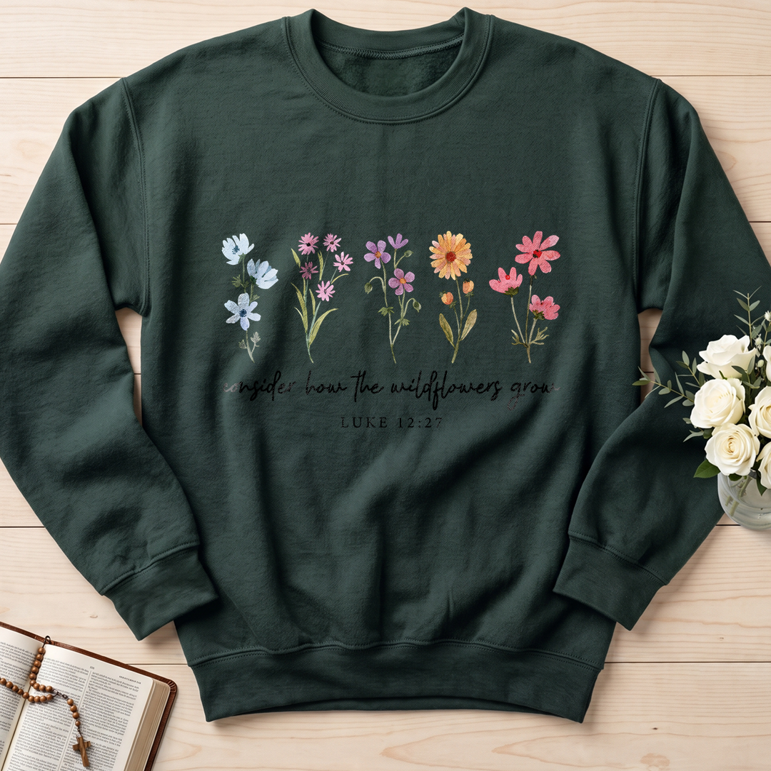Consider How The Wildflowers Grow Luke 12.27 09
