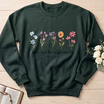 Consider How The Wildflowers Grow Luke 12.27 09