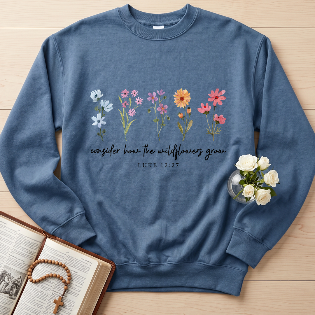 Consider How The Wildflowers Grow Luke 12.27 09