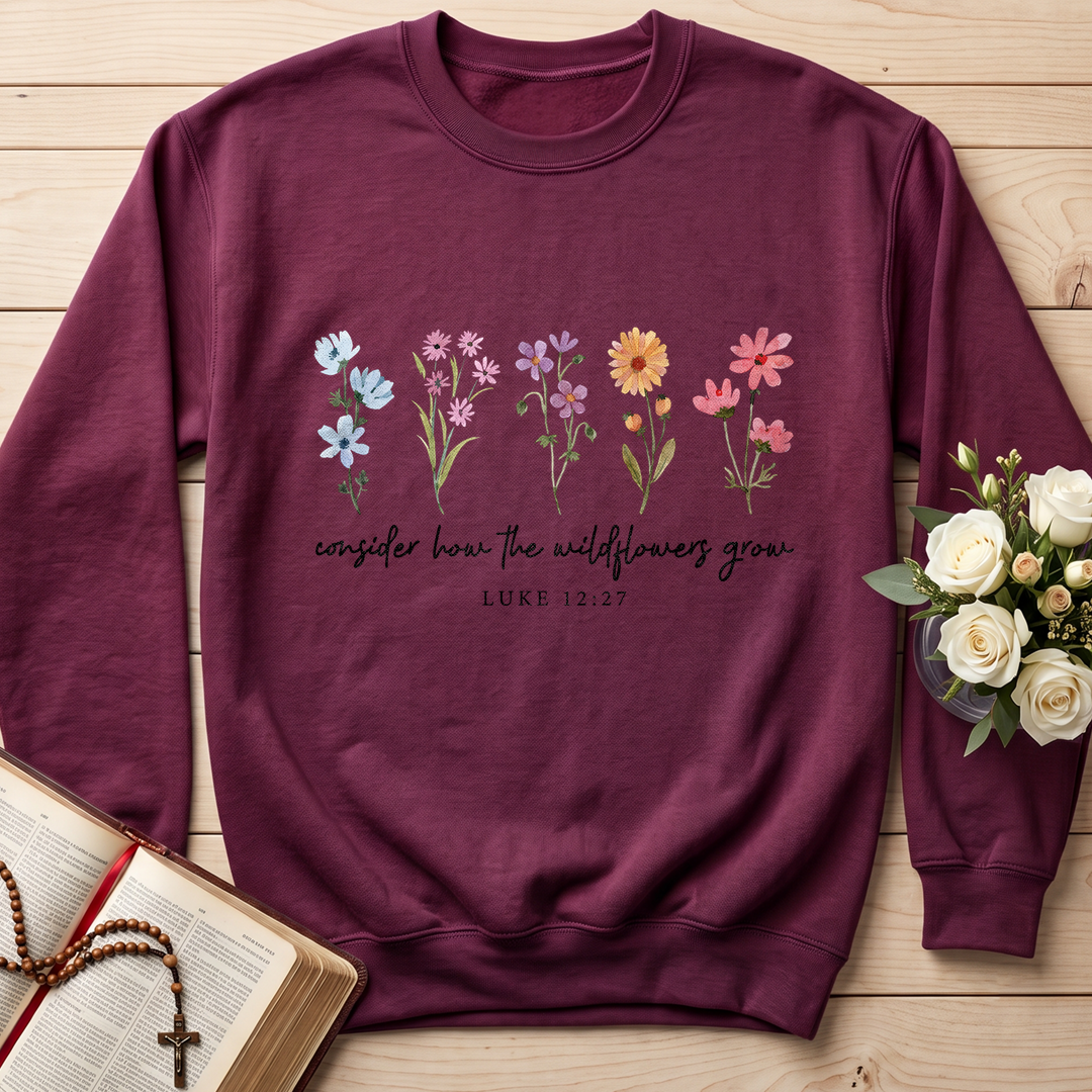Consider How The Wildflowers Grow Luke 12.27 09