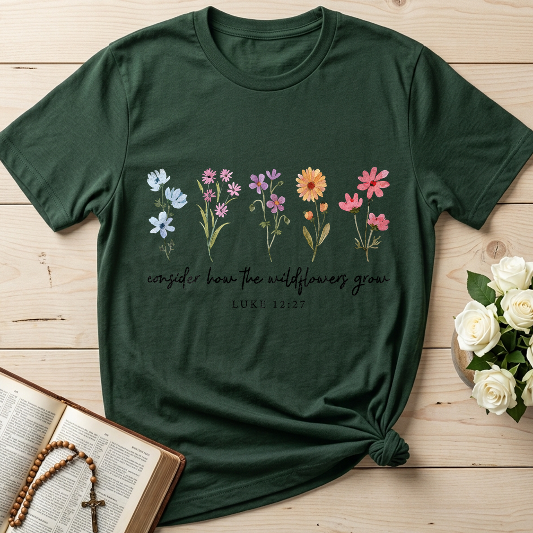 Consider How The Wildflowers Grow Luke 12.27 09