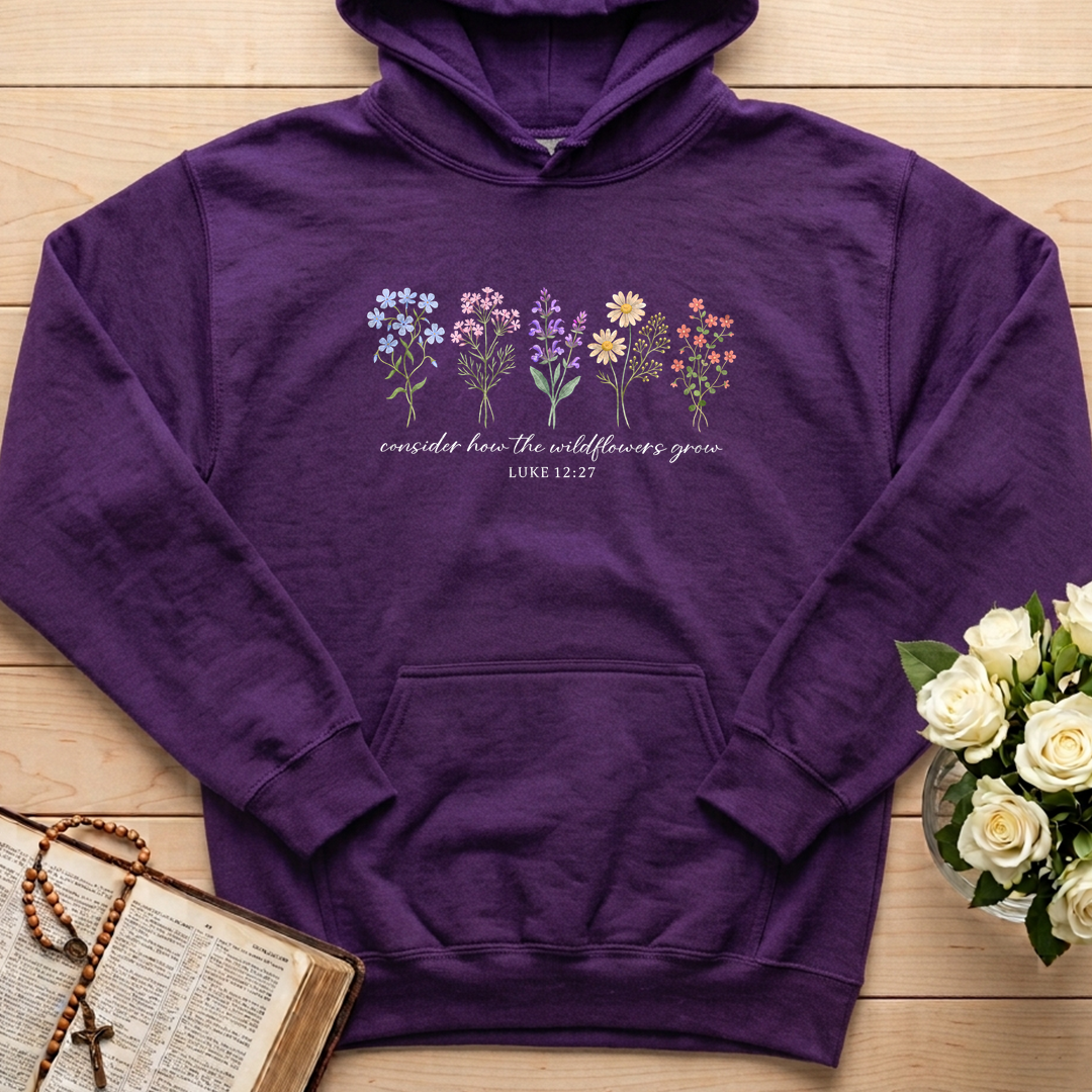 Consider How The Wildflowers Grow Luke 12.27 10