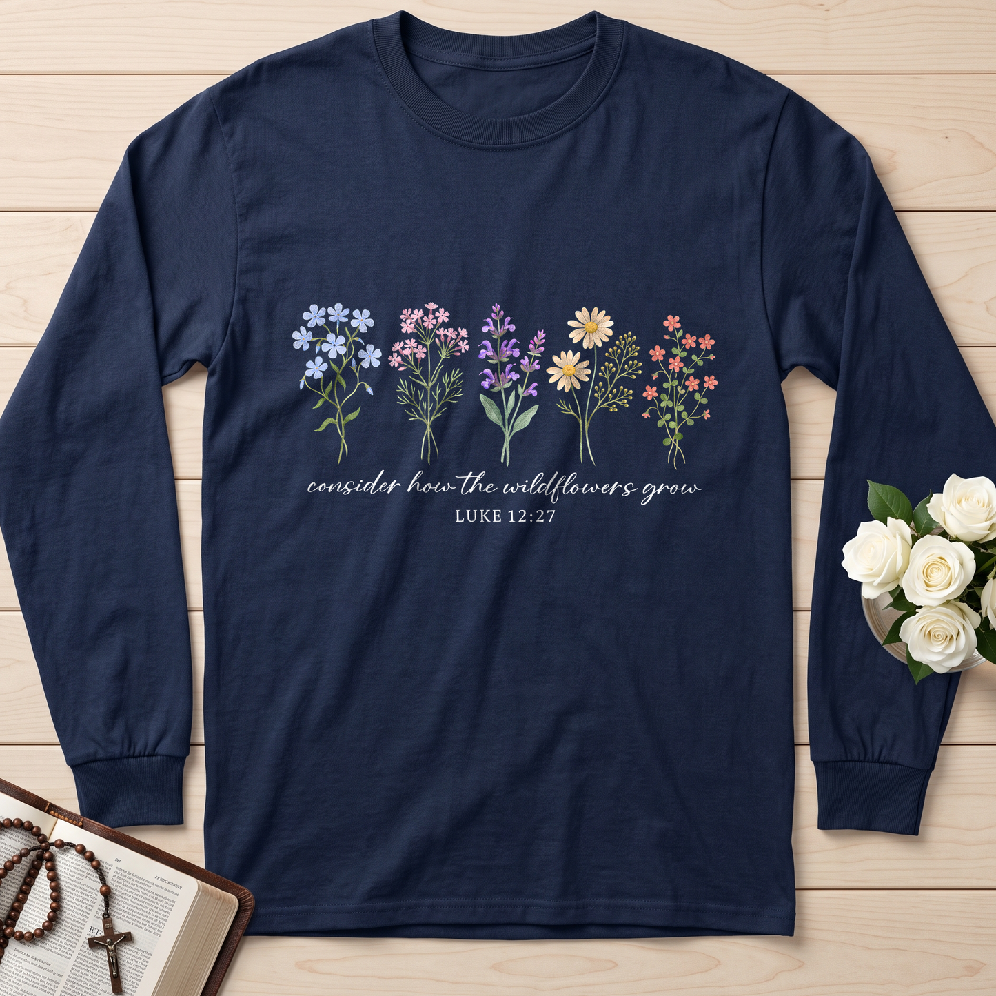 Consider How The Wildflowers Grow Luke 12.27 10