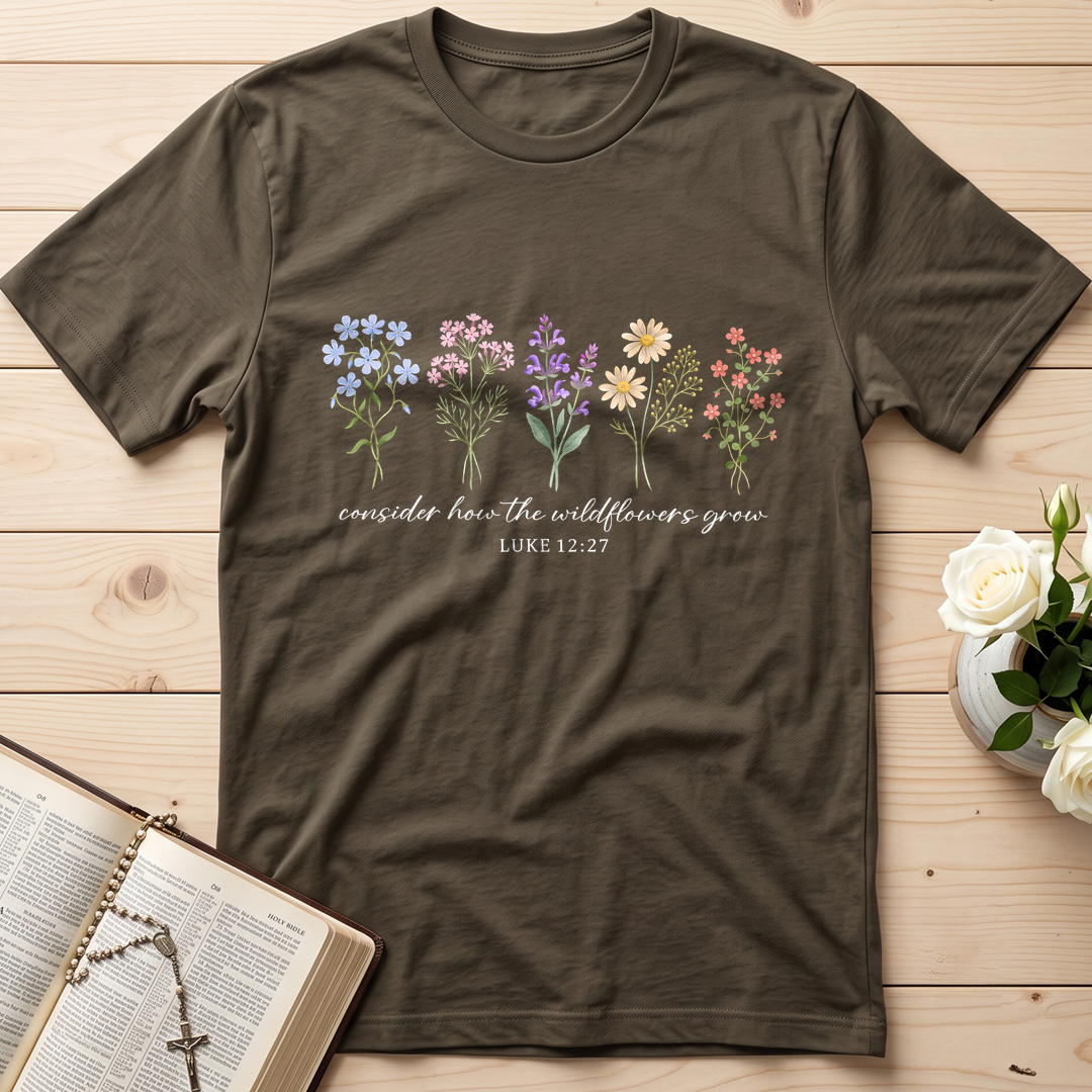 Consider How The Wildflowers Grow Luke 12.27 10