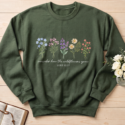 Consider How The Wildflowers Grow Luke 12.27 10