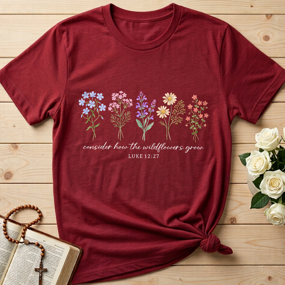 Consider How The Wildflowers Grow Luke 12.27 10