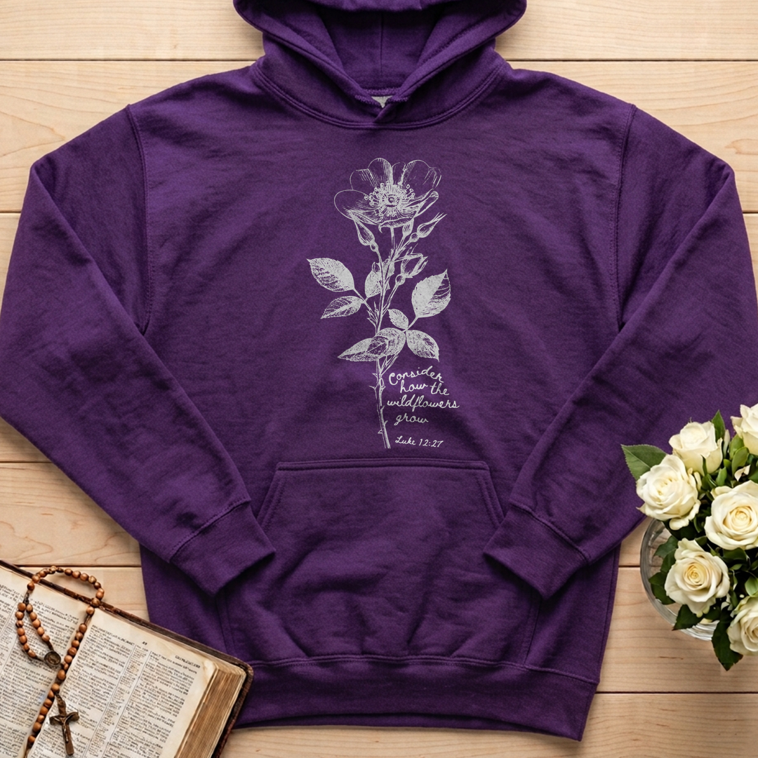 Consider How The Wildflowers Grow Luke 12.27 11