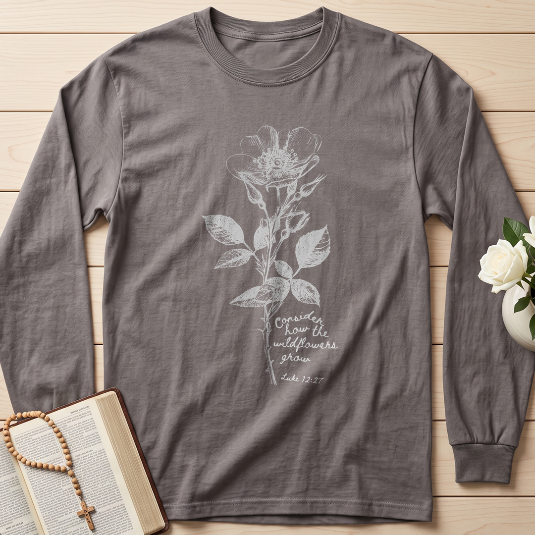 Consider How The Wildflowers Grow Luke 12.27 11