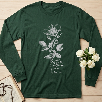 Consider How The Wildflowers Grow Luke 12.27 11