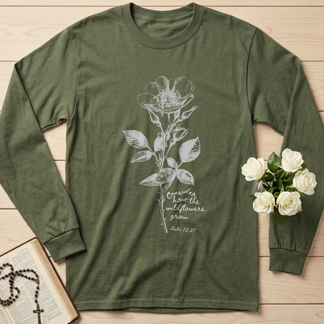 Consider How The Wildflowers Grow Luke 12.27 11