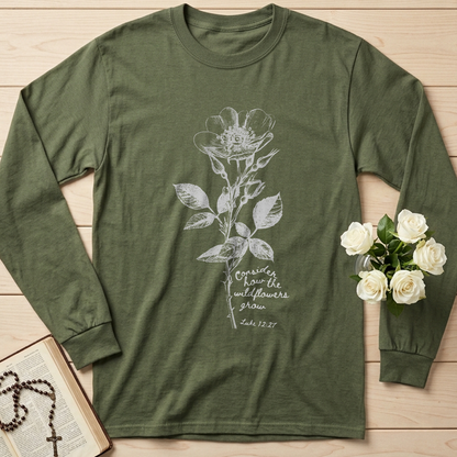 Consider How The Wildflowers Grow Luke 12.27 11