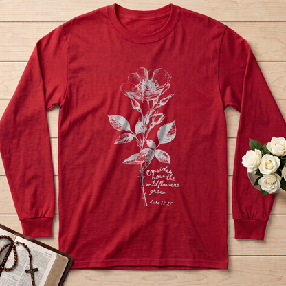 Consider How The Wildflowers Grow Luke 12.27 11