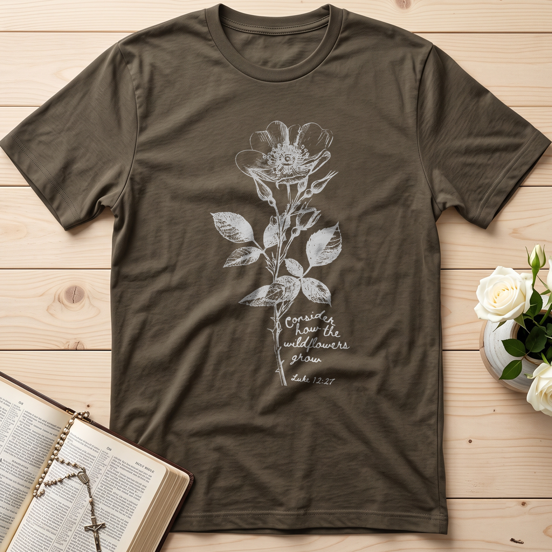 Consider How The Wildflowers Grow Luke 12.27 11