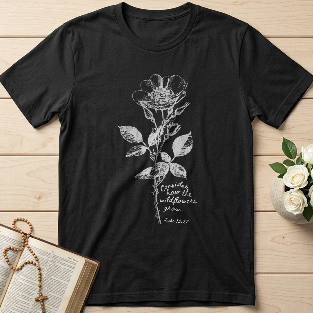 Consider How The Wildflowers Grow Luke 12.27 11