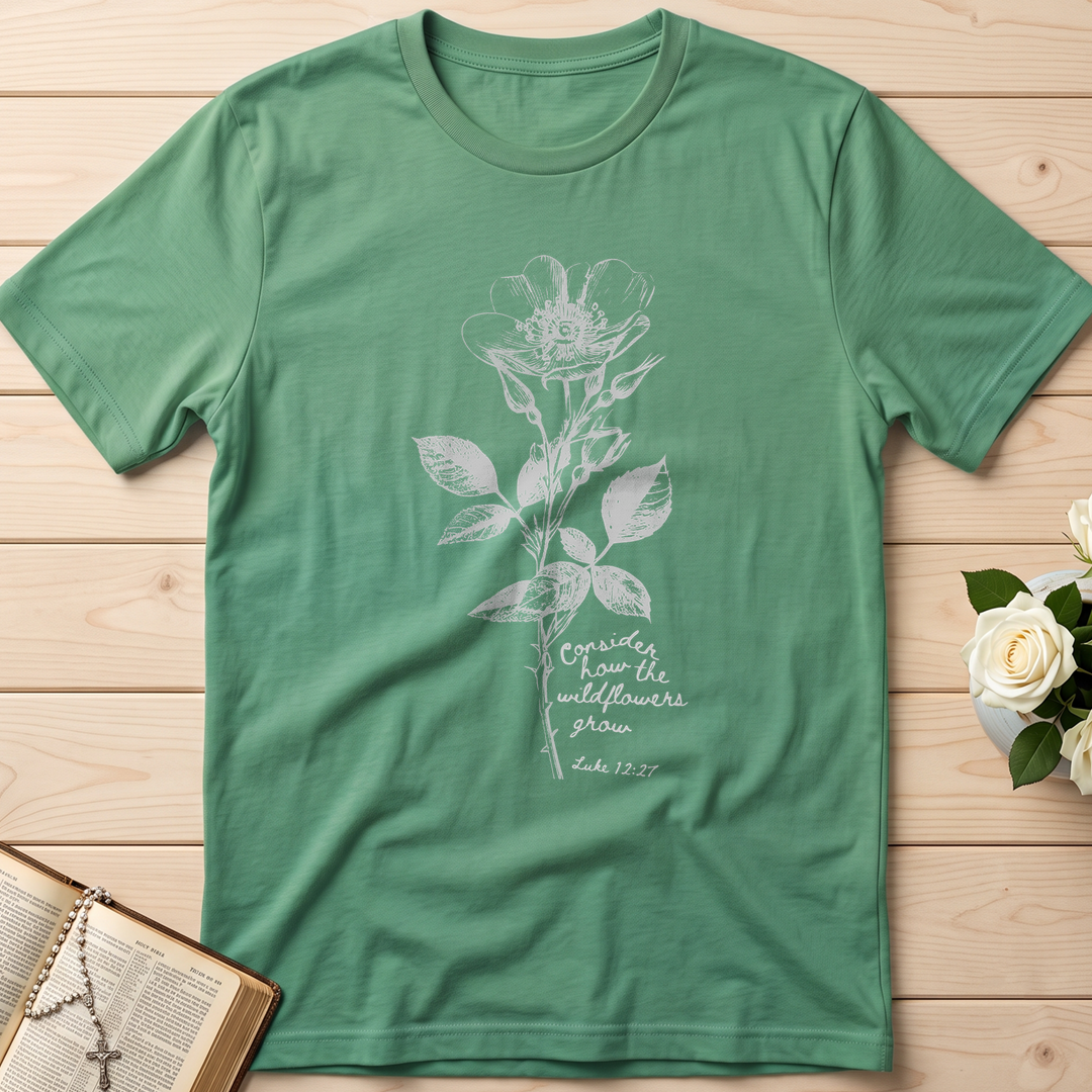Consider How The Wildflowers Grow Luke 12.27 11
