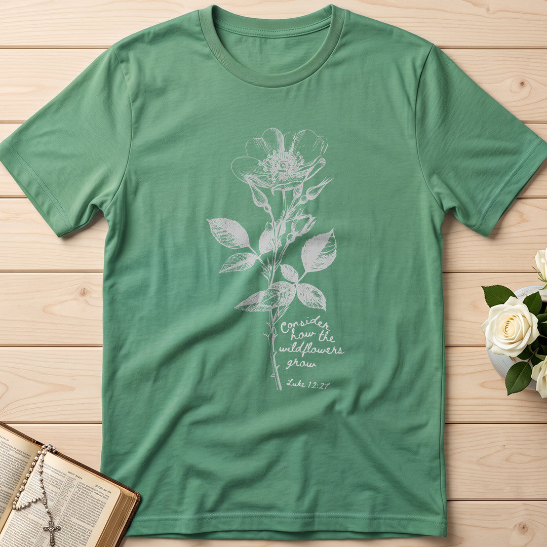 Consider How The Wildflowers Grow Luke 12.27 11