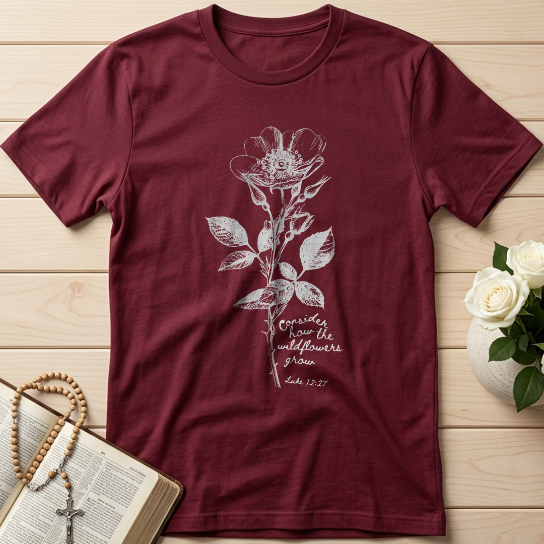 Consider How The Wildflowers Grow Luke 12.27 11