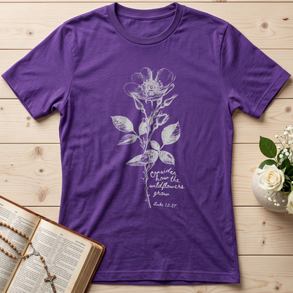 Consider How The Wildflowers Grow Luke 12.27 11