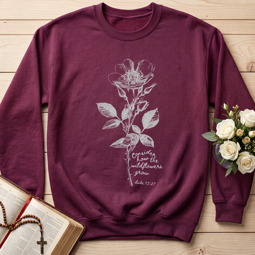 Consider How The Wildflowers Grow Luke 12.27 11