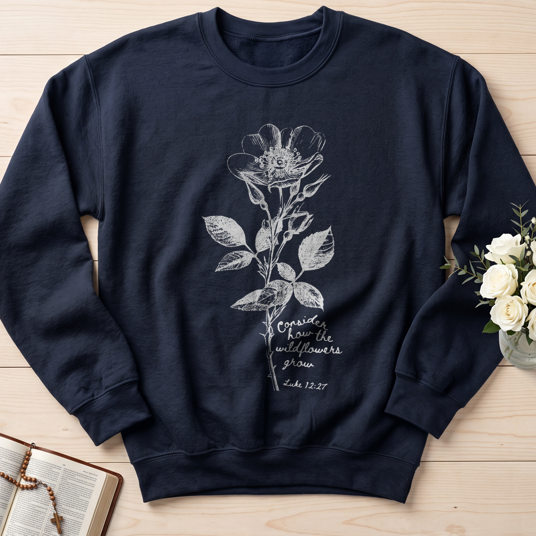 Consider How The Wildflowers Grow Luke 12.27 11