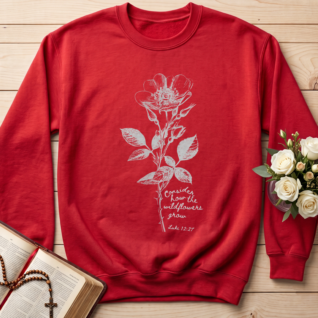 Consider How The Wildflowers Grow Luke 12.27 11
