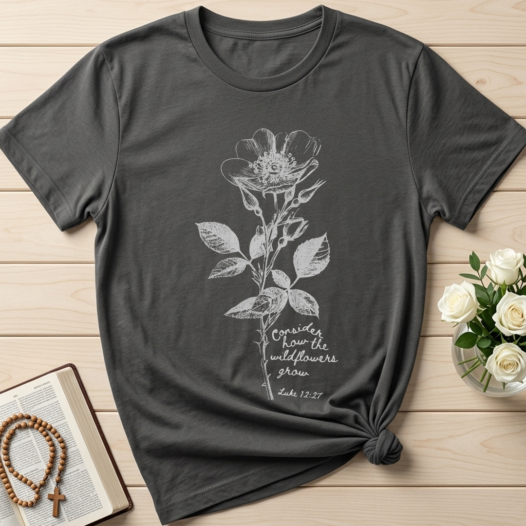 Consider How The Wildflowers Grow Luke 12.27 11