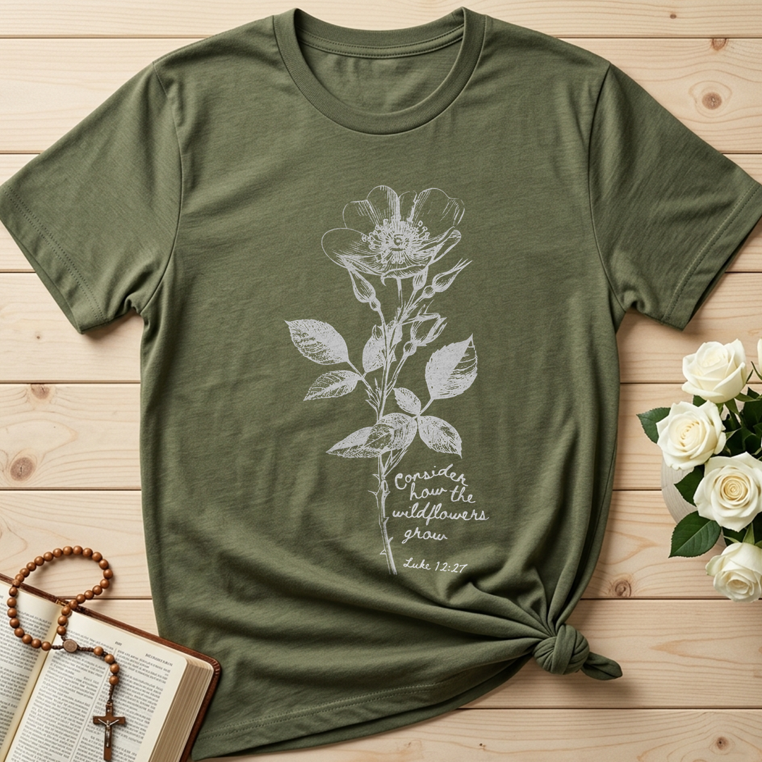 Consider How The Wildflowers Grow Luke 12.27 11