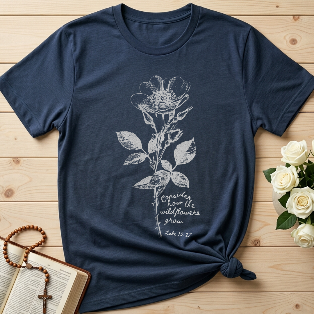 Consider How The Wildflowers Grow Luke 12.27 11