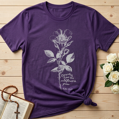 Consider How The Wildflowers Grow Luke 12.27 11