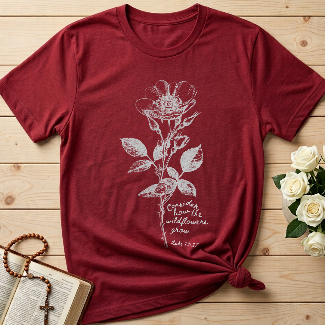 Consider How The Wildflowers Grow Luke 12.27 11