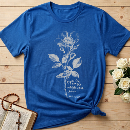 Consider How The Wildflowers Grow Luke 12.27 11