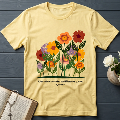 Consider How The Wildflowers Grow Luke 12.27 12
