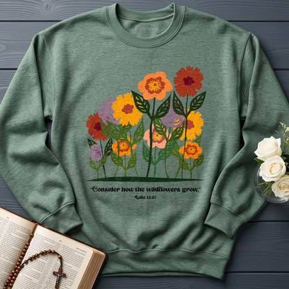 Consider How The Wildflowers Grow Luke 12.27 12