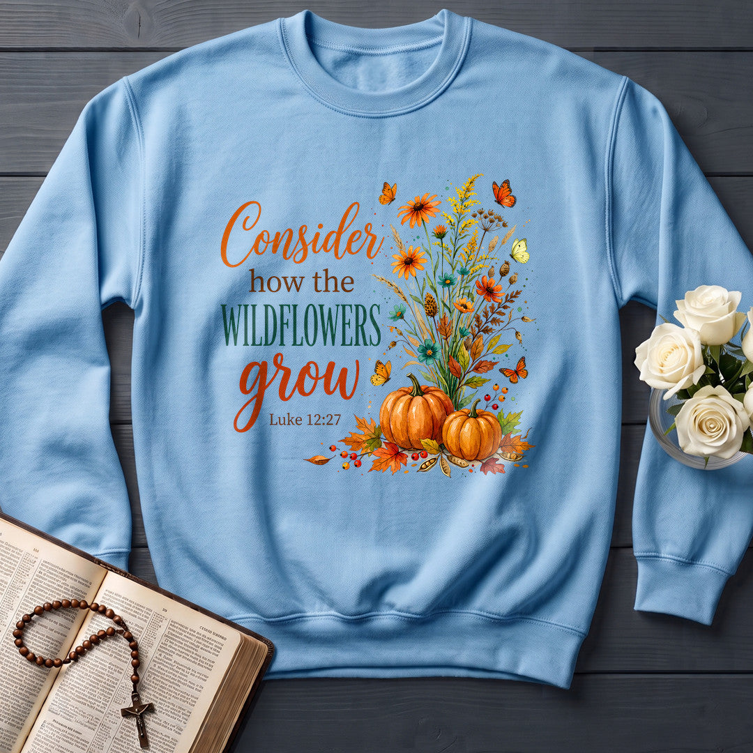 Consider How The Wildflowers Grow Luke 12.27 13
