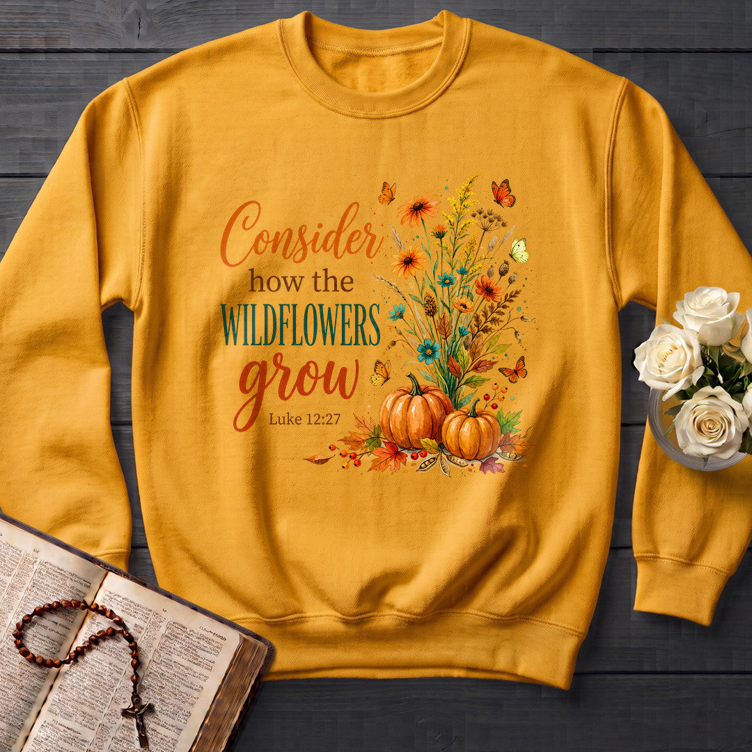 Consider How The Wildflowers Grow Luke 12.27 13