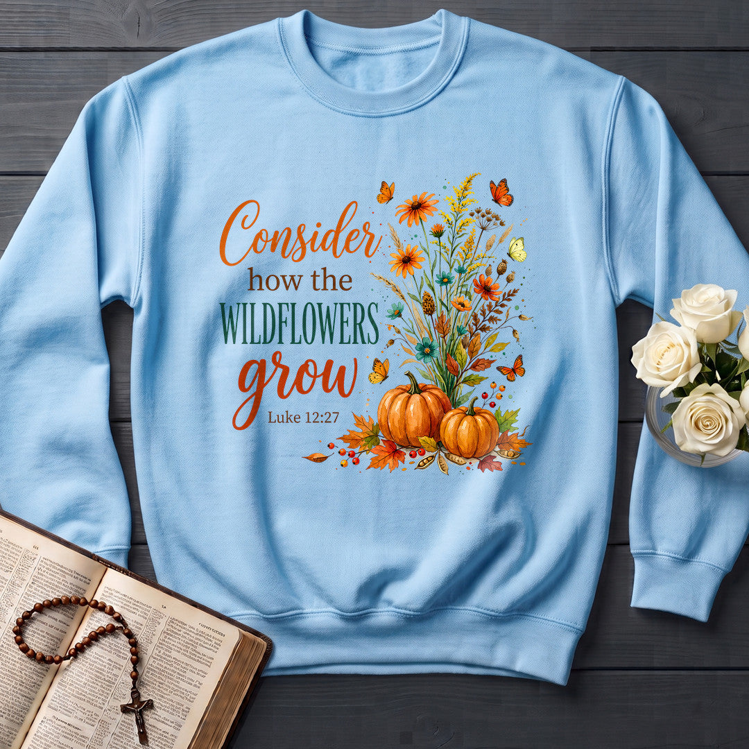 Consider How The Wildflowers Grow Luke 12.27 13