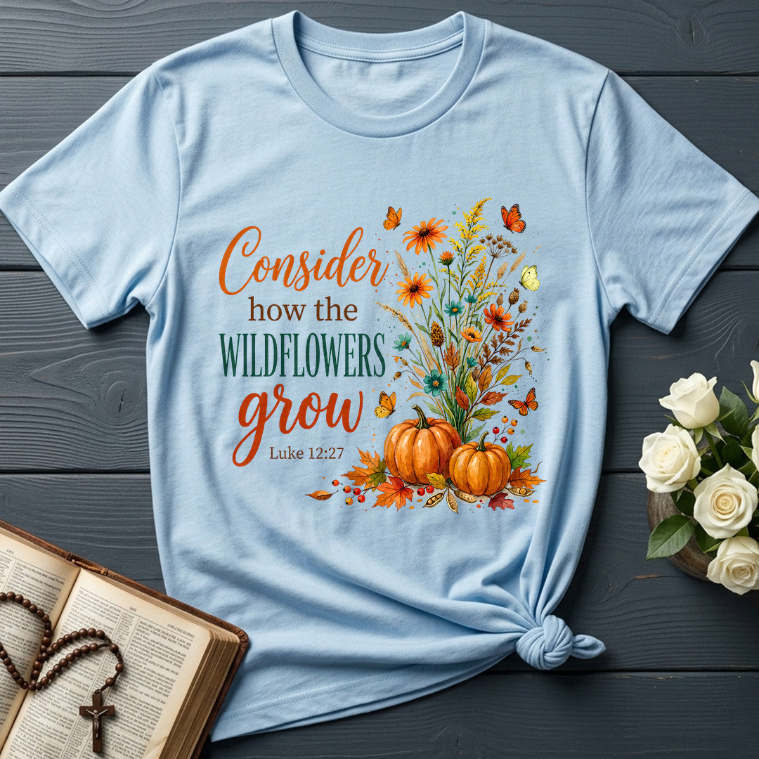 Consider How The Wildflowers Grow Luke 12.27 13