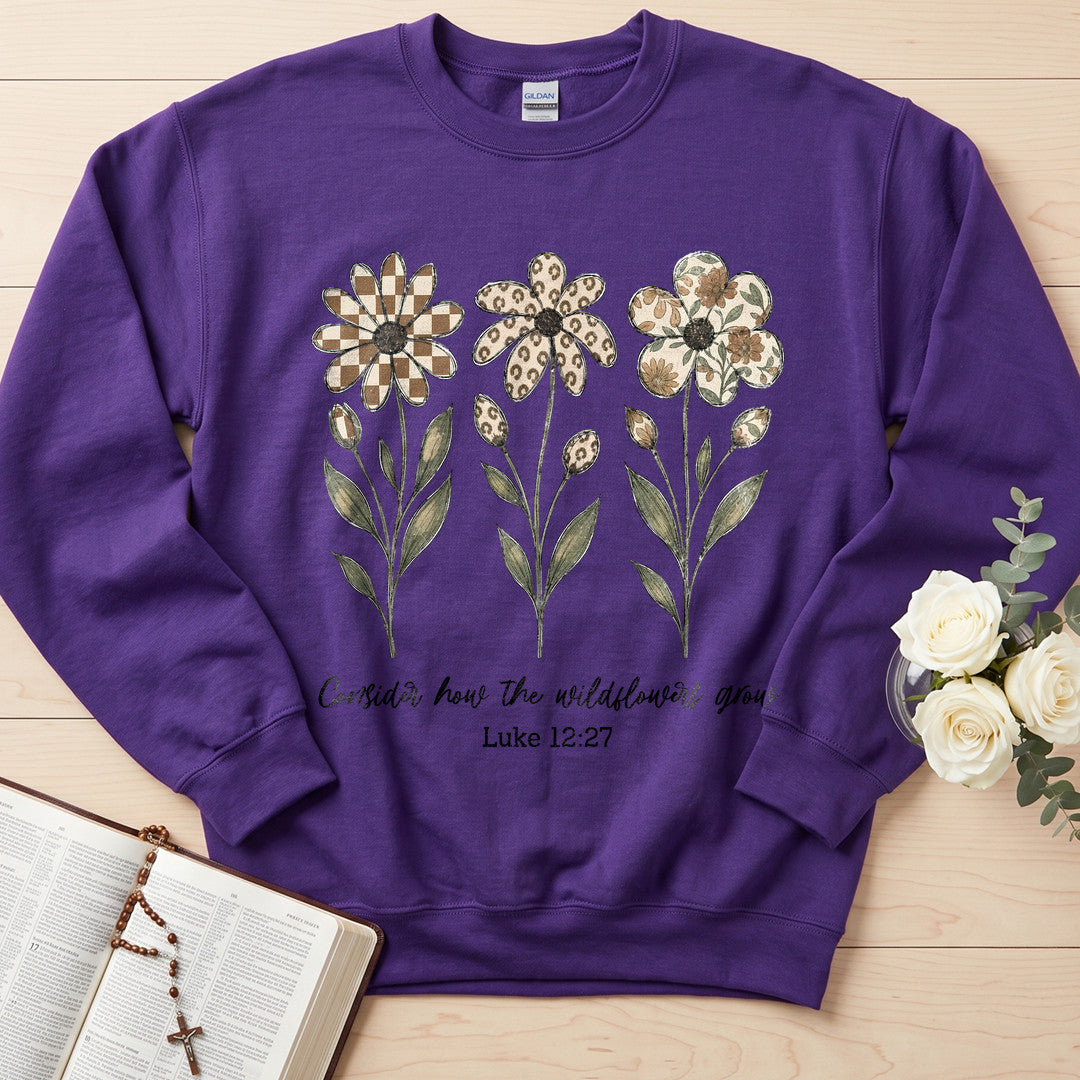 Consider How The Wildflowers Grow Luke 12.27 14